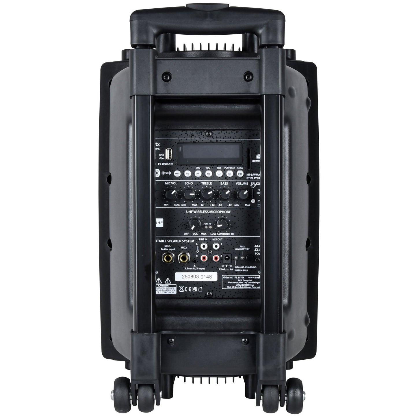 QTX QR10PA Portable PA-TWS 1 x UHF Microphone - view 3