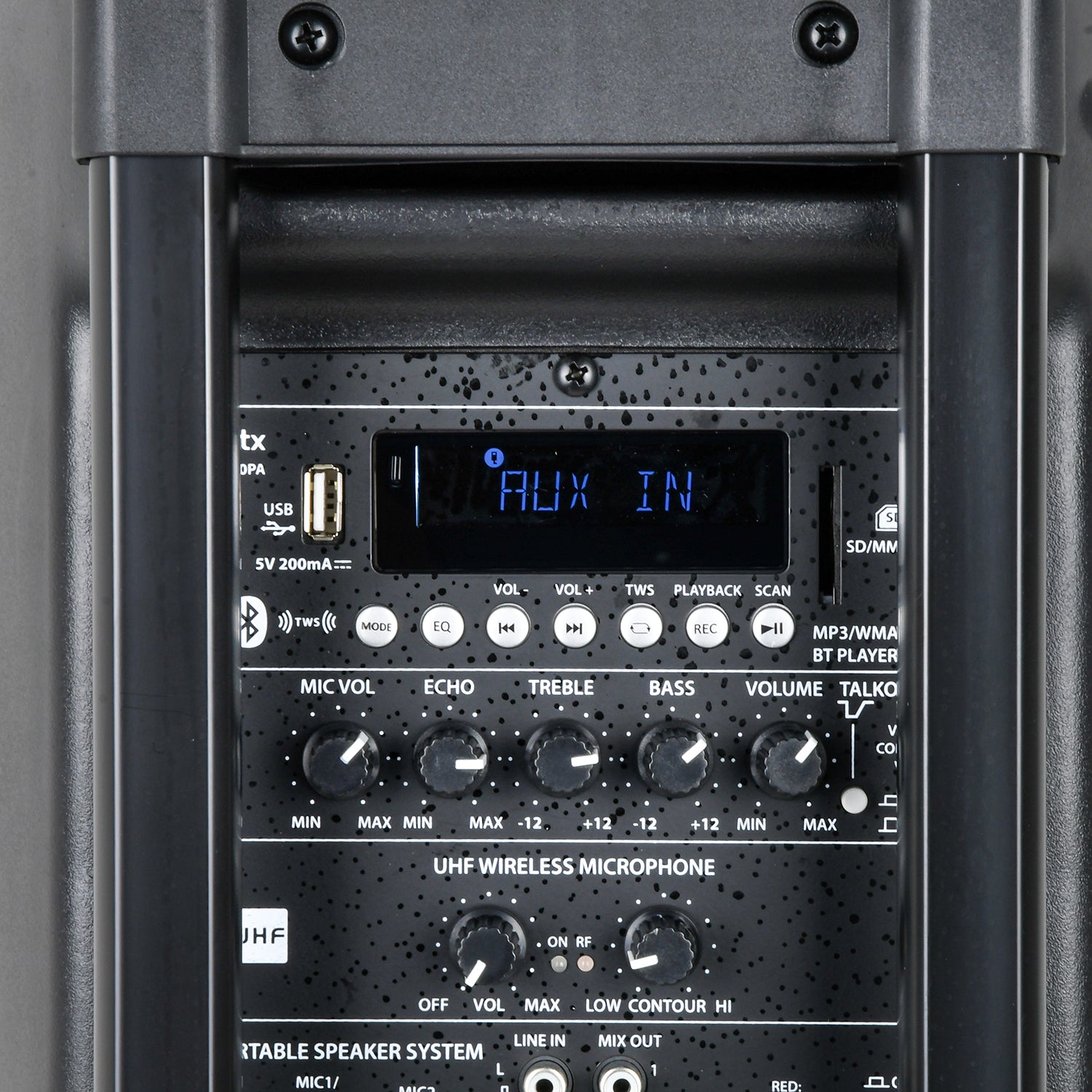 QTX QR10PA Portable PA-TWS 1 x UHF Microphone - view 2