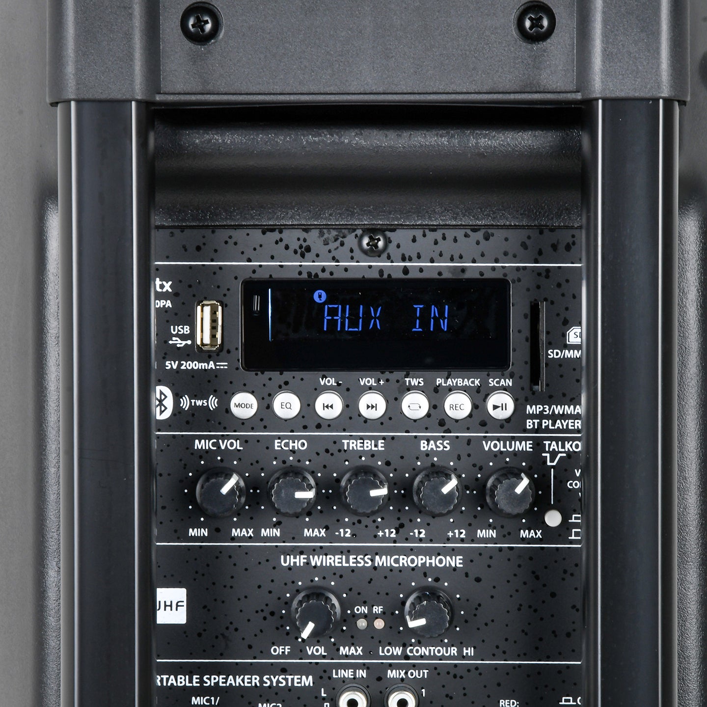QTX QR10PA Portable PA-TWS 1 x UHF Microphone - view 2