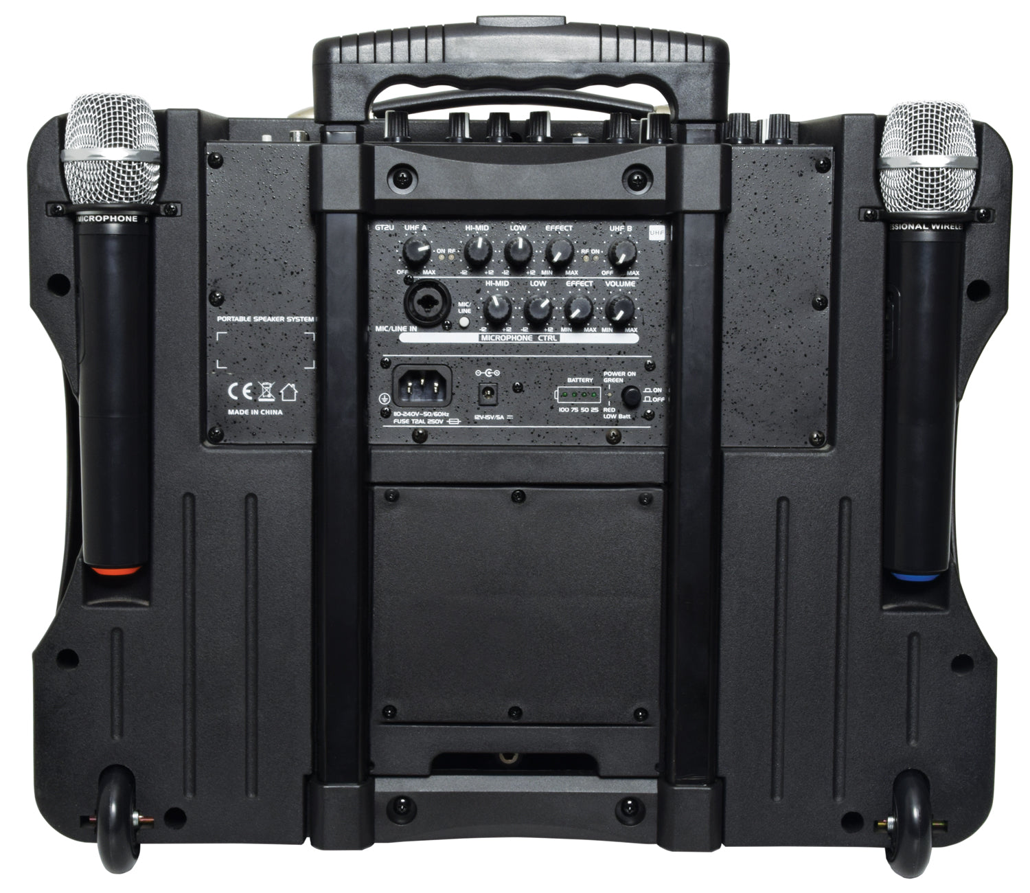 QTX DELTA-200 Performance Portable PA Unit - view 2