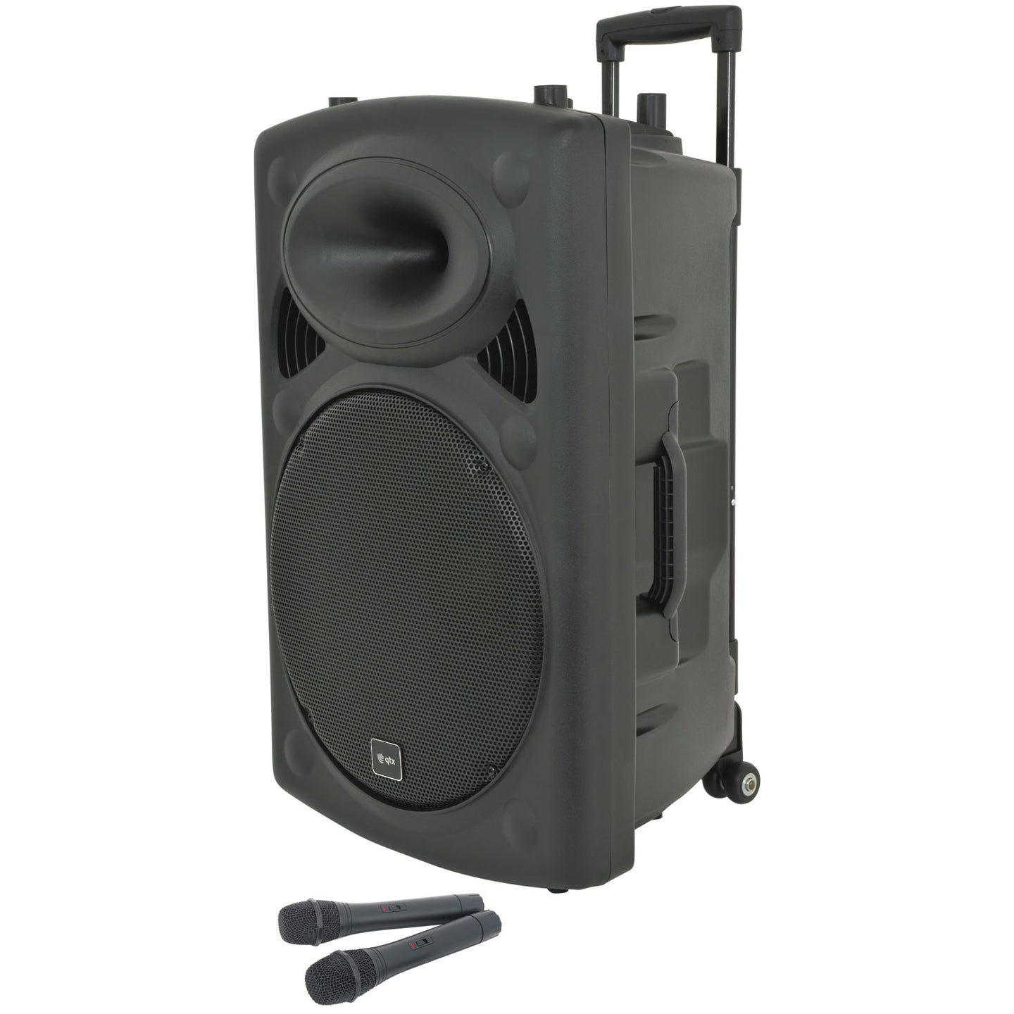 QTX QR15PA Portable PA - TWS + 2 x UHF Microphones