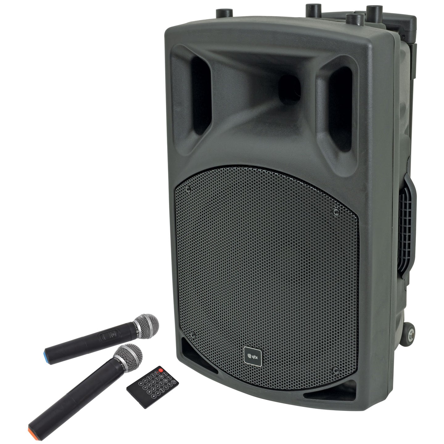 QTX QX12PA portable PA unit with USB/SD/FM player & Bluetooth