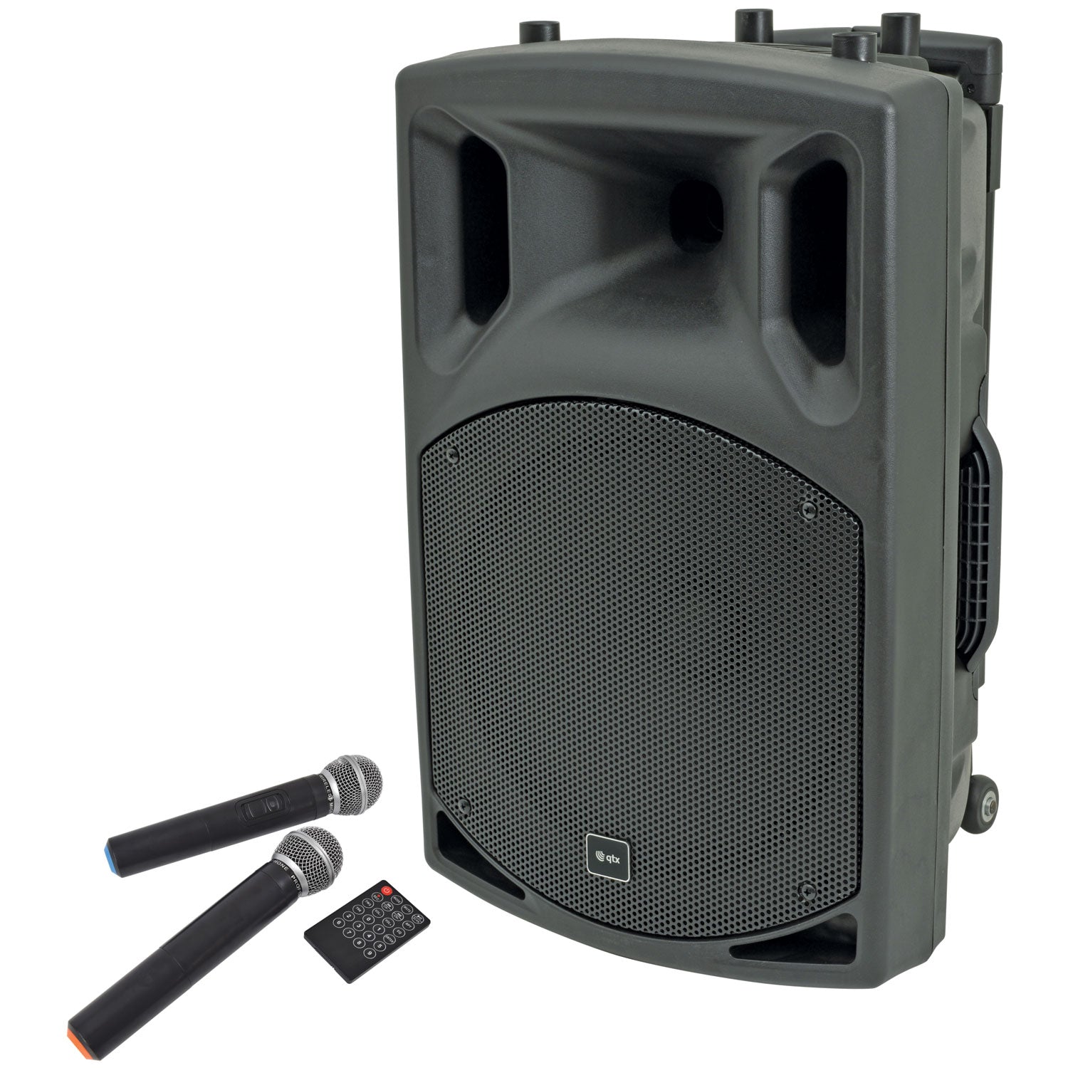 QTX QX12PA portable PA unit with USB/SD/FM player & Bluetooth