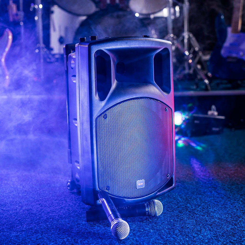 QTX QX12PA portable PA unit with USB/SD/FM player & Bluetooth - view 12