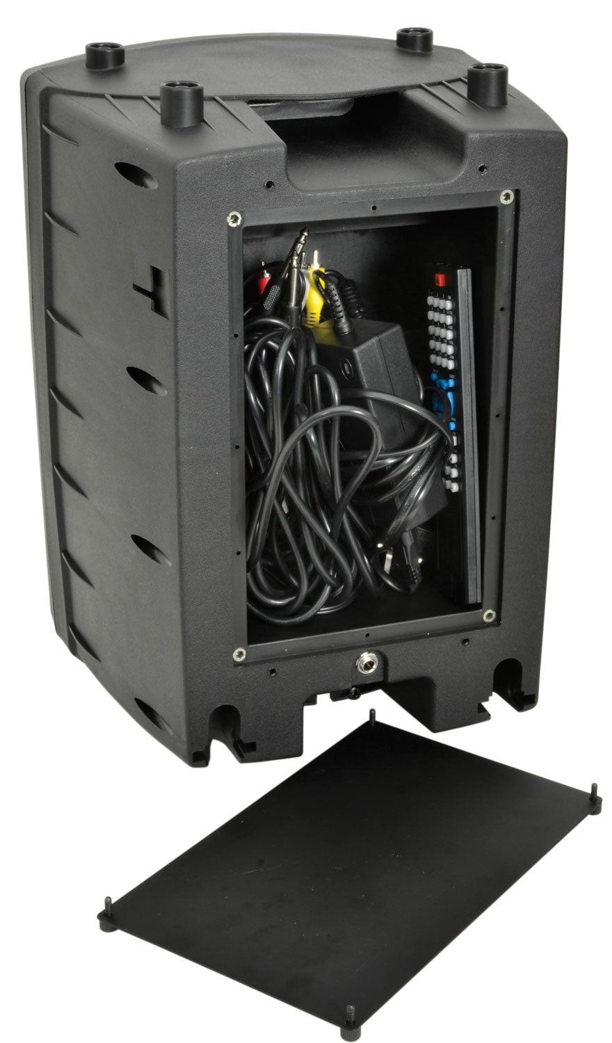 QTX PAV8 portable PA set + 2 UHF mics, CD/DVD, USB/SD & Bluetooth - view 8