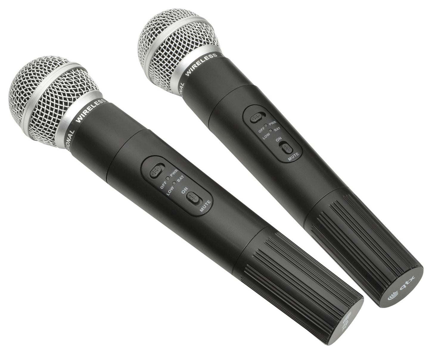 QTX PAV8 portable PA set + 2 UHF mics, CD/DVD, USB/SD & Bluetooth - view 2