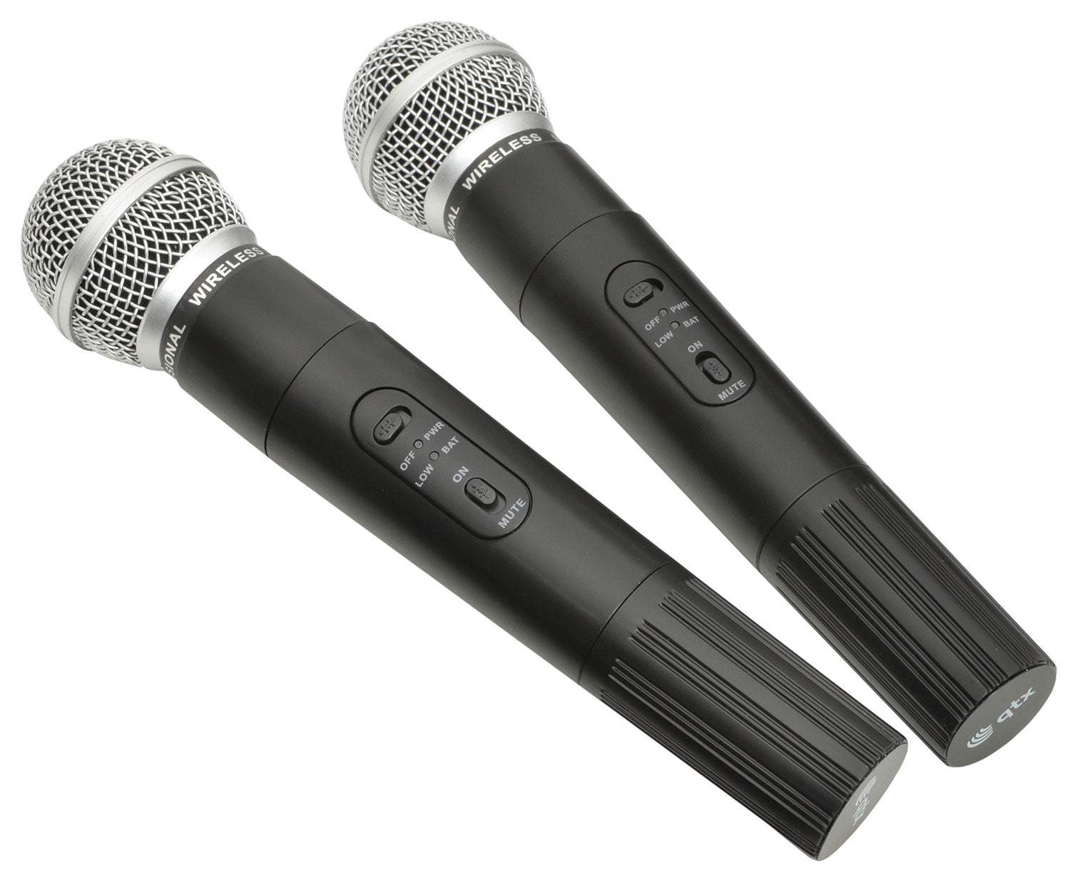 QTX PAV8 portable PA set + 2 UHF mics, CD/DVD, USB/SD & Bluetooth - view 2