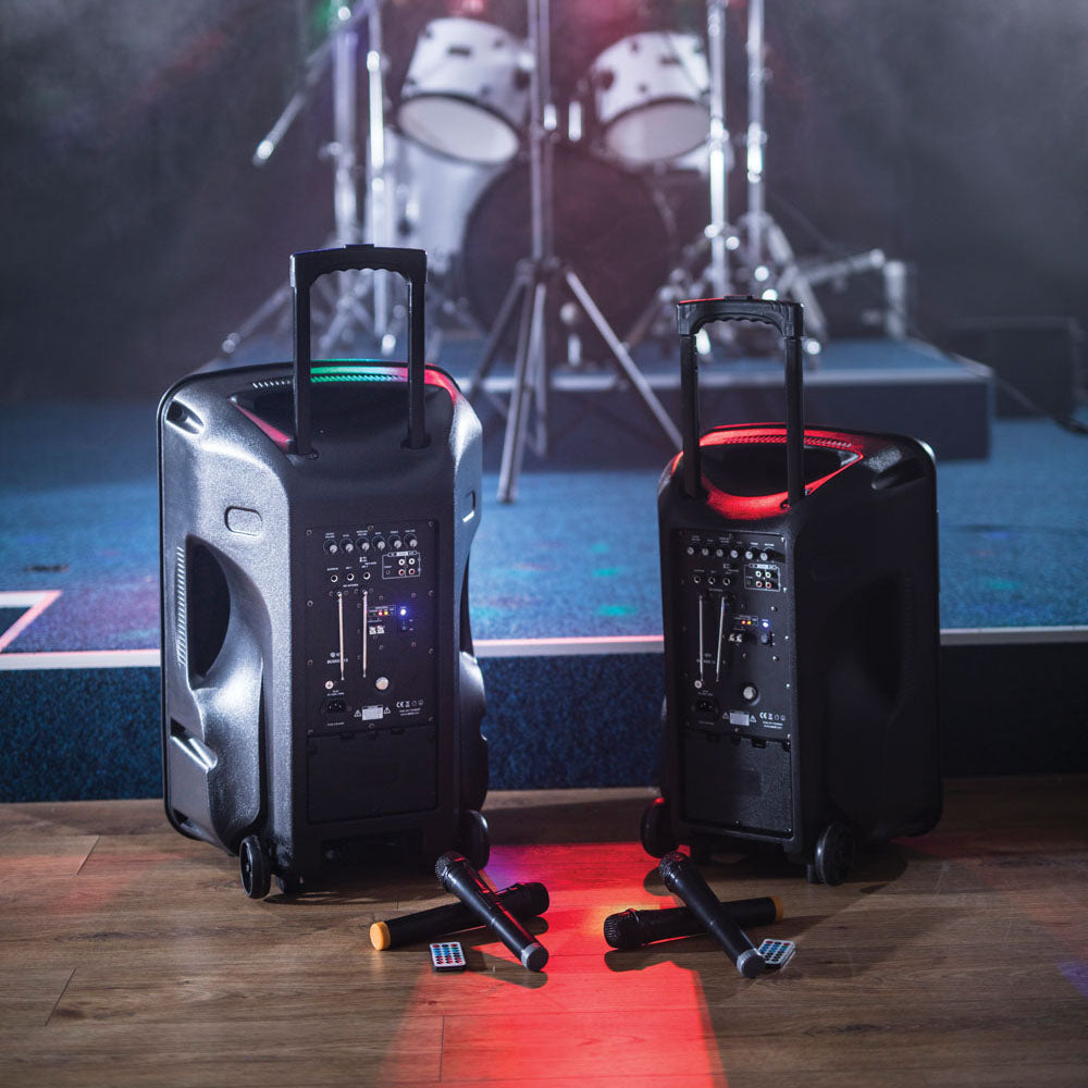 QTX Busker-15 PA + 2 x VHF mics + USB/SD/FM/BT - view 7