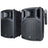 QTX PAV10 portable PA set + 2 UHF mics, CD/DVD, USB/SD & Bluetooth
