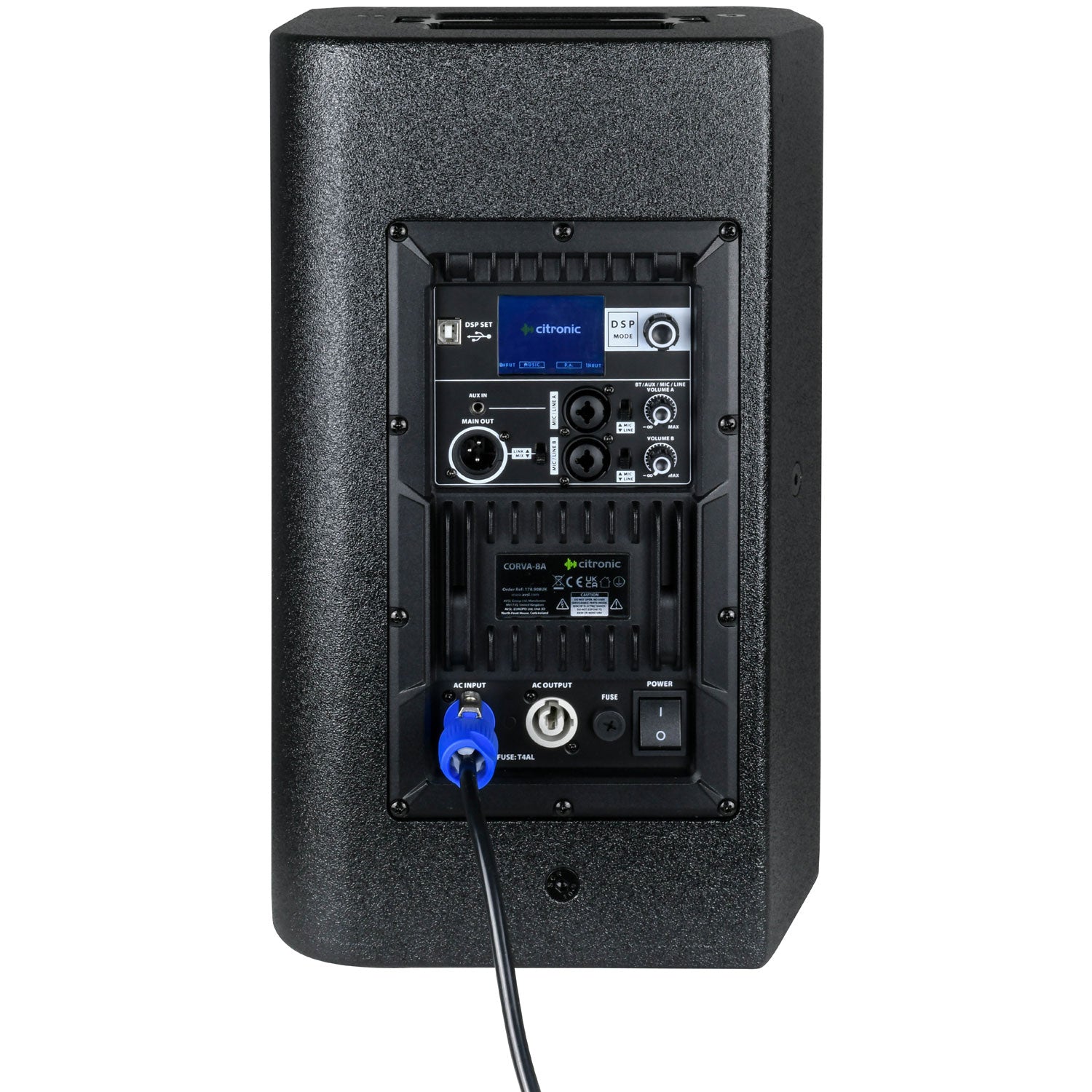 Citronic CORVA-8A Active PA Cabinet 400W - view 3