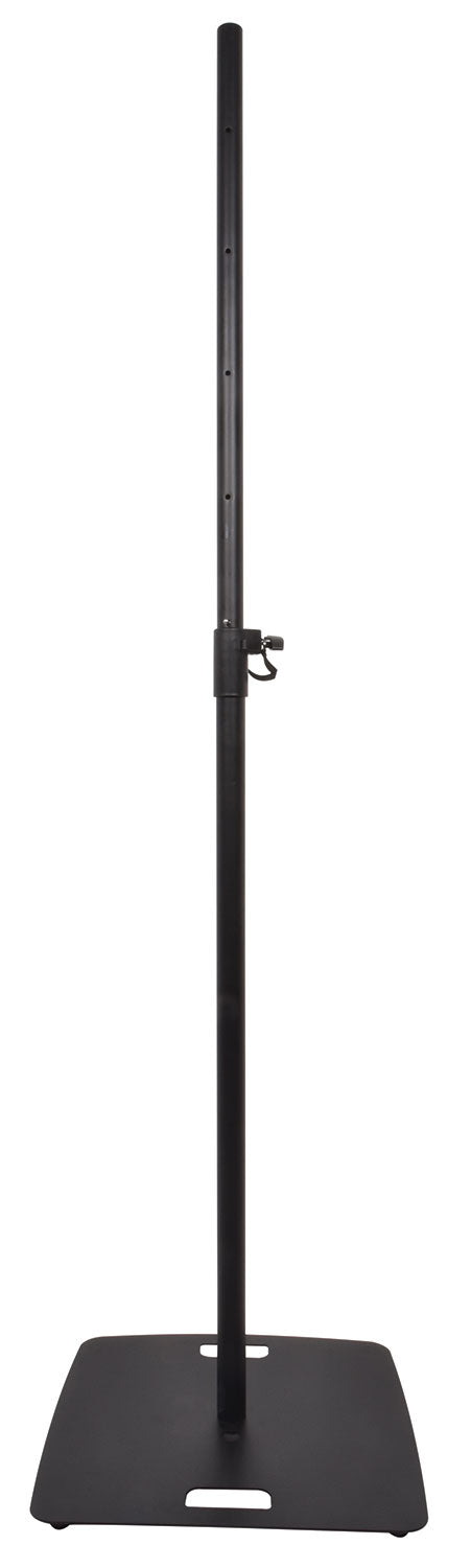 QTX Speaker Stand with Square Base - Black