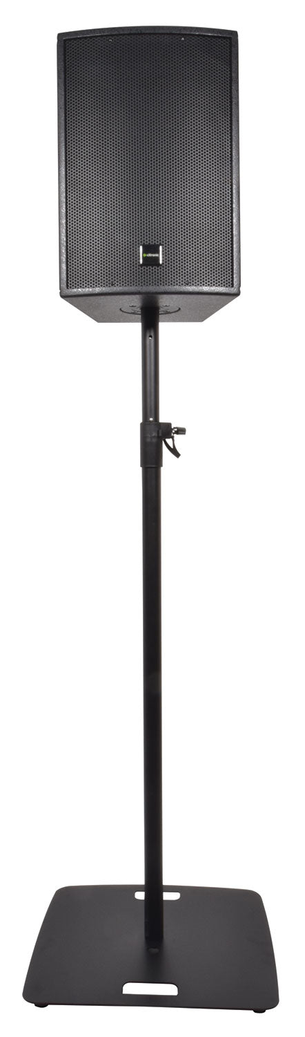 QTX Speaker Stand with Square Base - Black - view 3