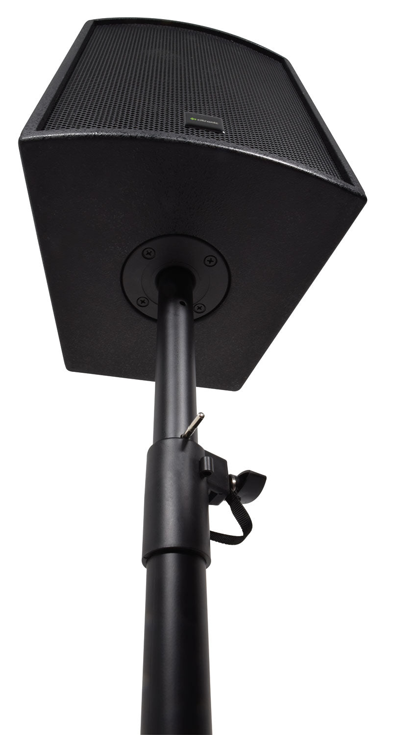 QTX Speaker Stand with Square Base - Black - view 2