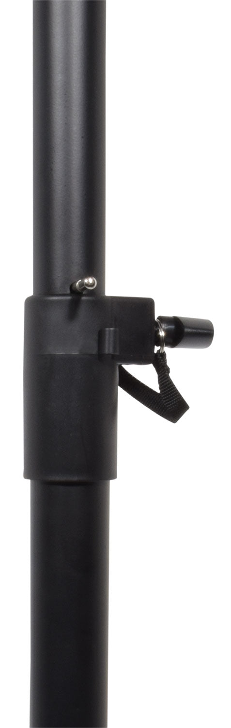 QTX Speaker Stand with Square Base - Black - view 4