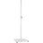 QTX Speaker Stand with Square Base - White