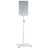 QTX Speaker Stand with Square Base - White - view 2