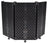 Citronic 3-section Mic Isolation Screen - view 2