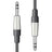 Citronic Classic Audio Lead 6.3mm Jack - 6.3mm Jack 0.75m