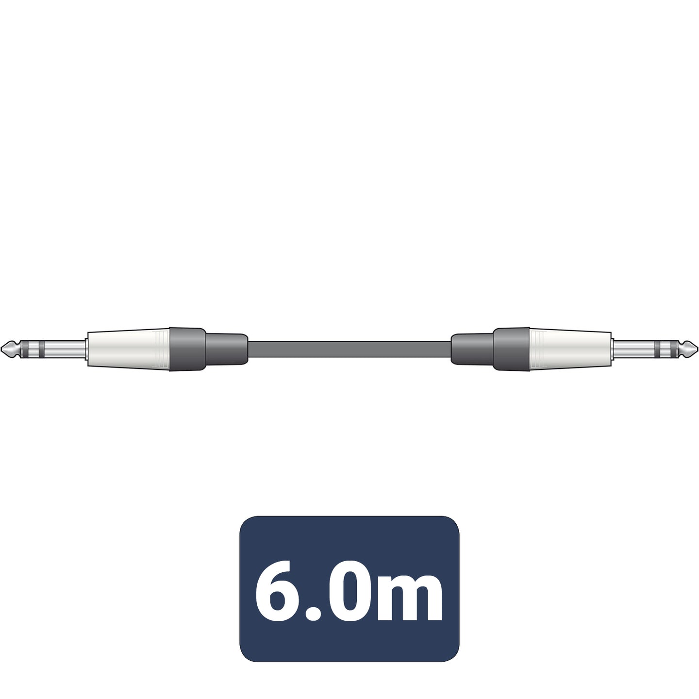 Citronic Classic Audio Lead 6.3mm Jack - 6.3mm Jack 6.0m - view 2