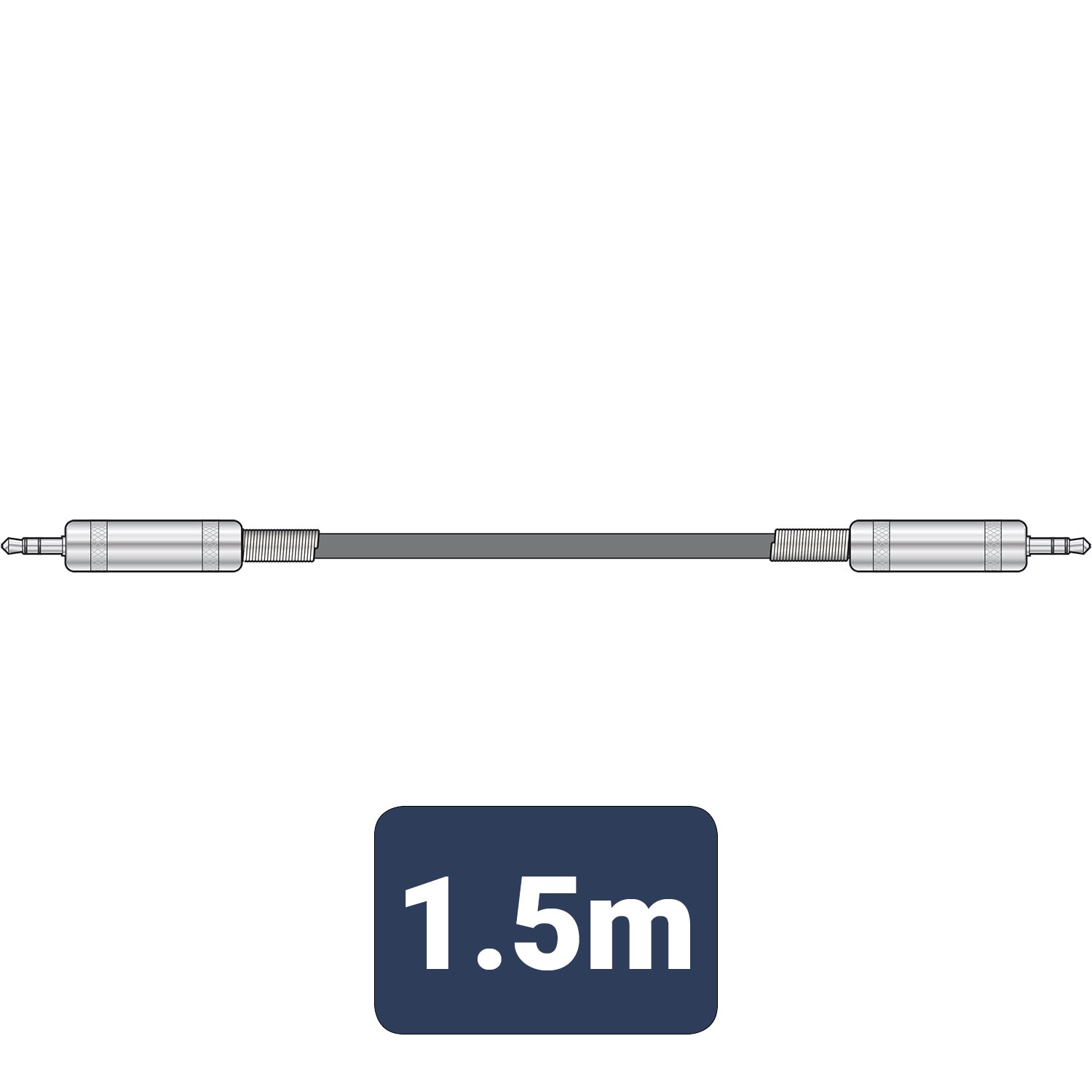 Citronic Classic Audio Lead 3.5mm Jack - 3.5mm Jack 1.5m - view 2