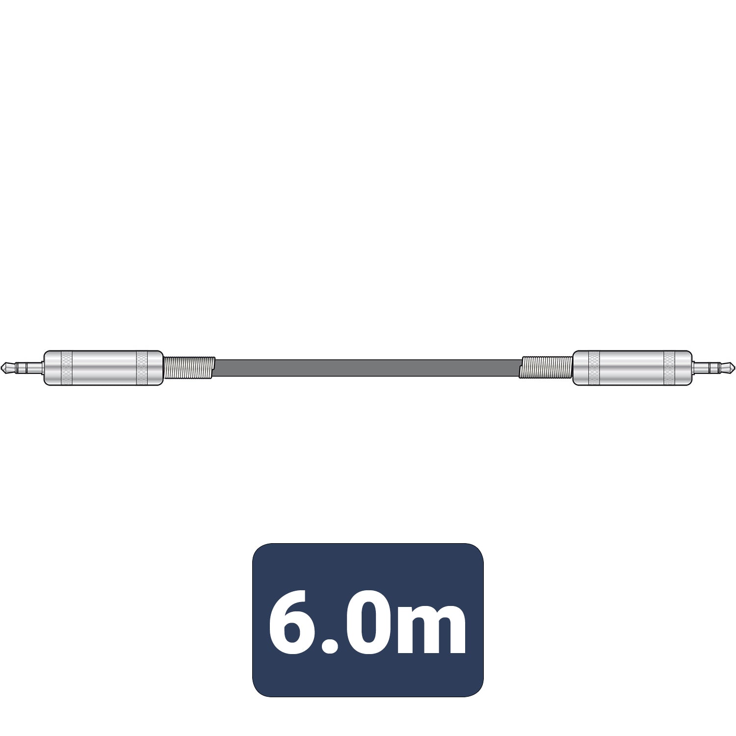 Citronic Classic Audio Lead 3.5mm Jack - 3.5mm Jack 6.0m - view 2