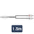 Citronic Classic Audio Lead 3.5mm TRS Jack Plug - 2 RCA Plugs 1.5m - view 3