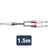 Citronic Classic Audio Lead 6.3mm TRS Jack - 2 6.3mm Jacks 1.5m - view 2