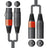 Citronic Classic Audio Lead 2 XLR Female - 2 XLR Male 1.5m