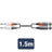Citronic Classic Audio Lead 2 Mono Jack - 2 XLR Male 1.5m - view 2