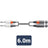 Citronic Classic Audio Lead 2 Mono Jack - 2 XLR Male 6.0m - view 2