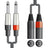 Citronic Classic Audio Lead 2 Mono Jack - 2 XLR Male 6.0m