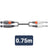 Citronic Classic Audio Lead 2 XLR Female - 2 Mono Jack 0.75m - view 3