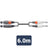 Citronic Classic Audio Lead 2 XLR Female - 2 Mono Jack 6.0m - view 2