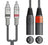 Citronic Classic Audio Lead 2 RCA Plugs - 2 XLR Male 1.5m