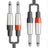 Citronic Classic Audio Lead 2 6.3mm Jack - 2 6.3mm Jack 3.0m