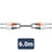 Citronic Classic Audio Lead 2 6.3mm Jack - 2 6.3mm Jack 6.0m - view 3