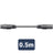Citronic Classic Microphone Lead XLR Female - Male 0.5m Black - view 2