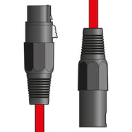 Citronic Classic Microphone Lead XLR Female - Male 1.5m Red