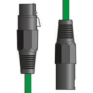 Citronic Classic Microphone Lead XLR Female - Male 1.5m Green