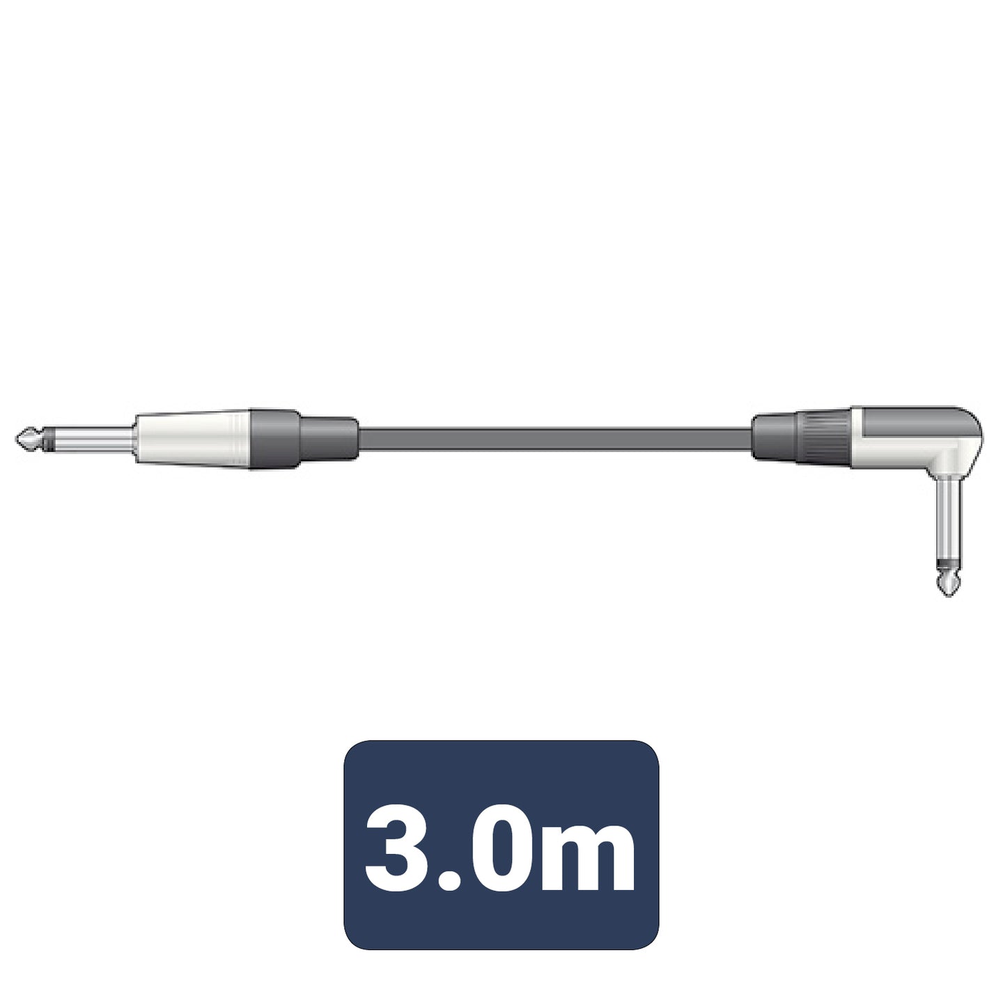 QTX Essential Guitar Lead RA 3.0m - view 3