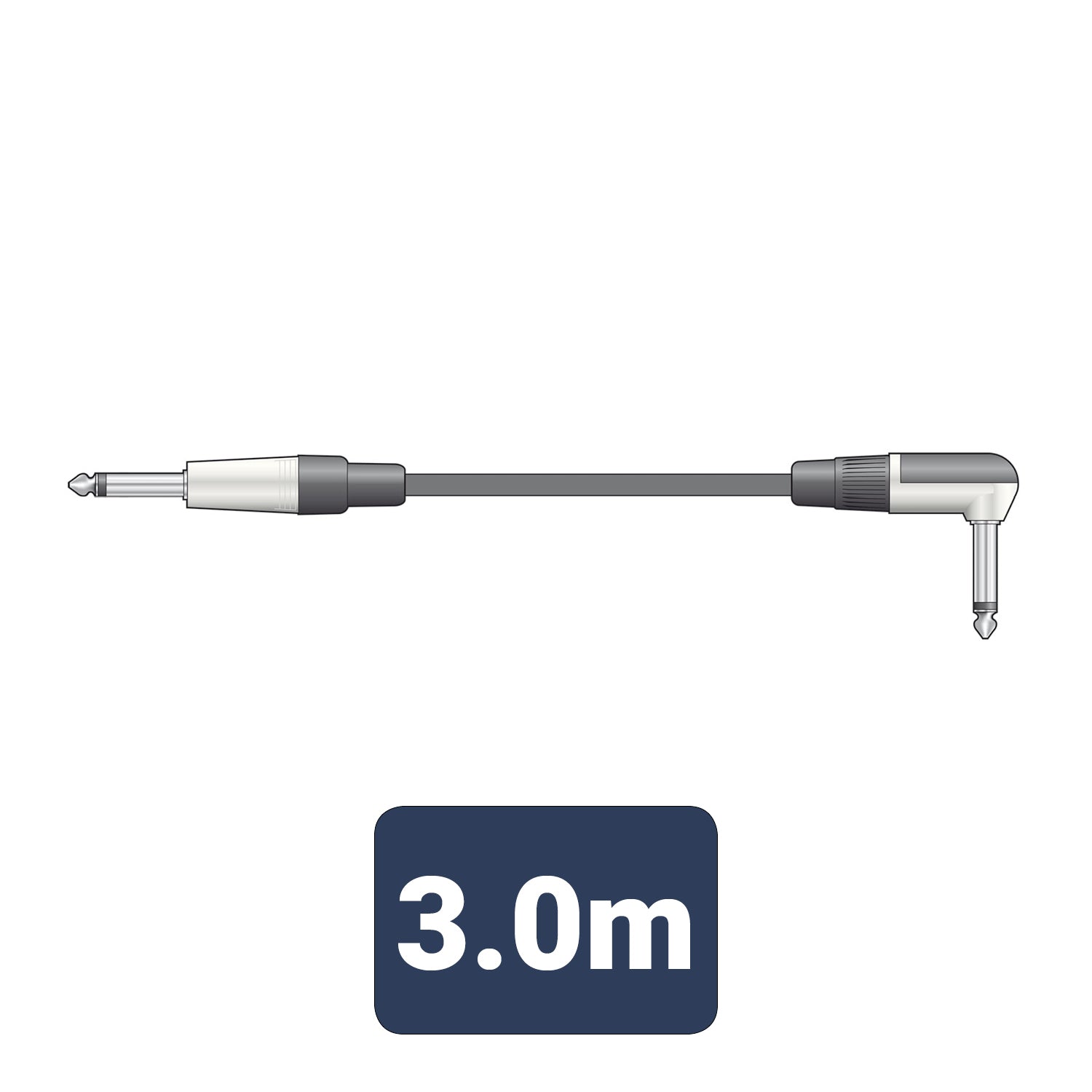 Citronic Classic Guitar Lead RA 3.0m - view 3