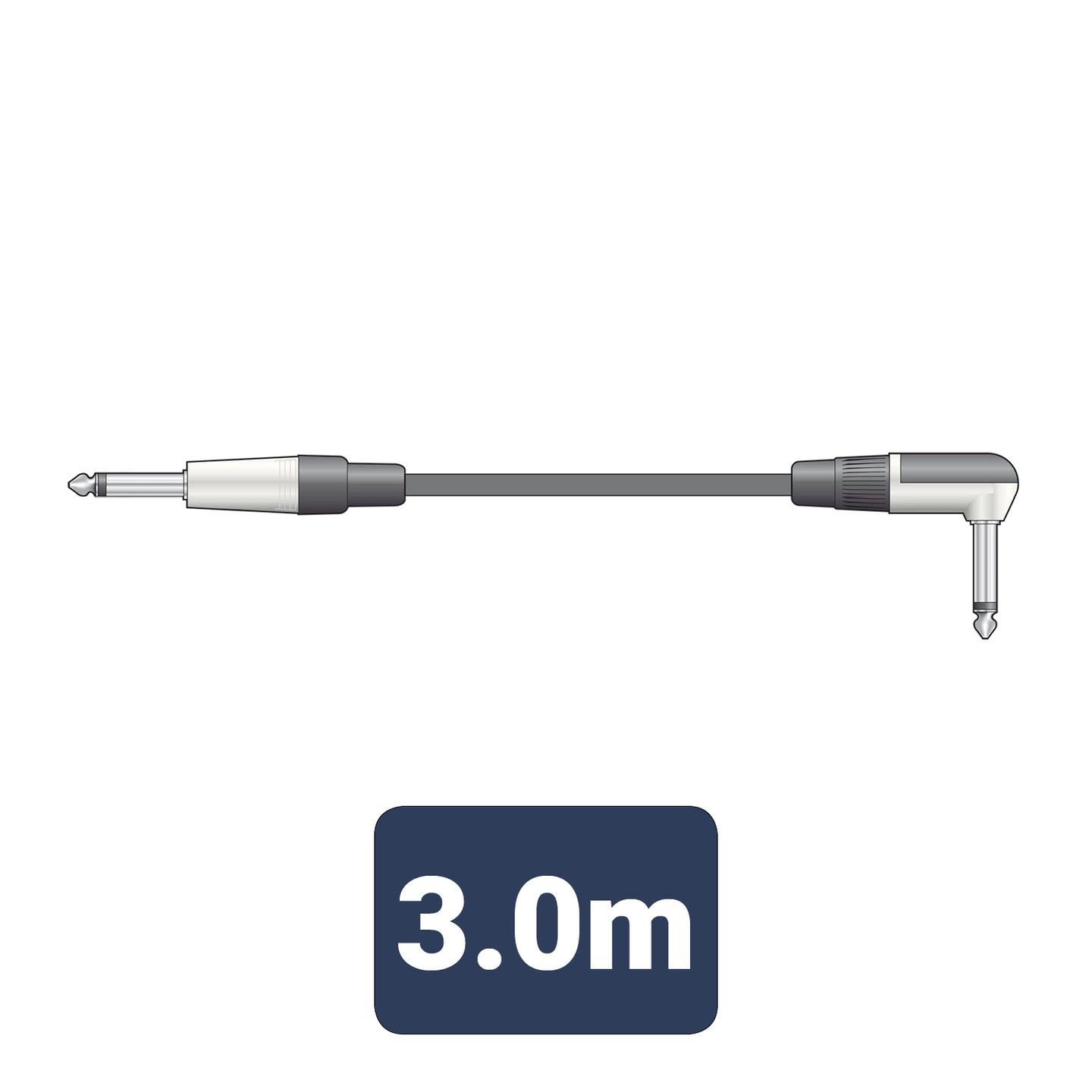 Citronic Classic Guitar Lead RA 3.0m - view 3