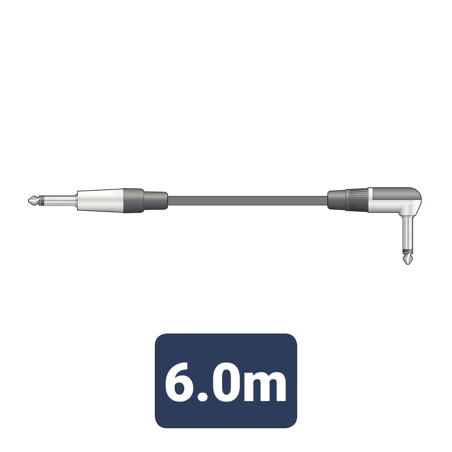 Citronic Classic Guitar Lead RA 6.0m - view 2