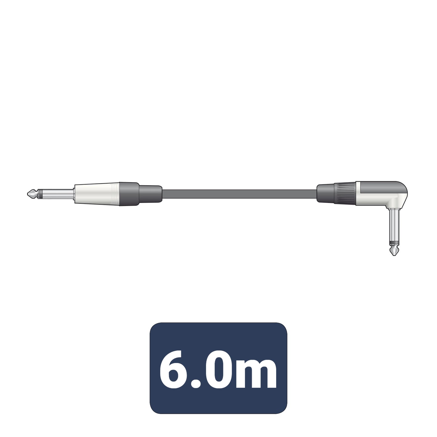 Citronic Classic Guitar Lead RA 6.0m - view 2