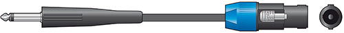QTX Essential Speaker Lead Jack - Speaker Plug 3.0m - view 3