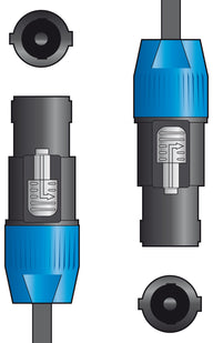 QTX Essential Speaker Lead Spk Plug - Spk Plug 3.0m