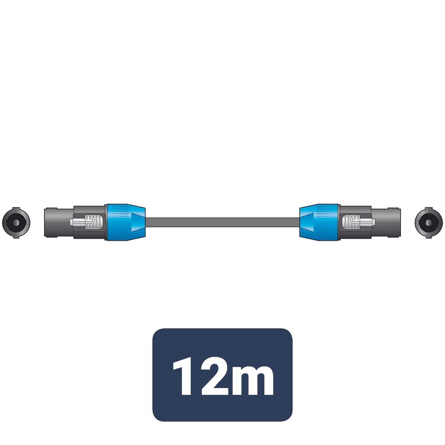 Citronic Classic Speaker Lead Spk Plug - Spk Plug 12.0m - view 3