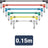 Citronic Classic Audio Patch Lead Set Multicolour 6 pcs 0.15m - view 3