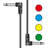 Citronic Classic Audio Patch Lead Set Multicolour 6 pcs 0.15m - view 2