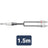 Citronic Classic Audio Lead 6.3mm Mono Jack - 2 RCA Plugs 1.5m - view 2